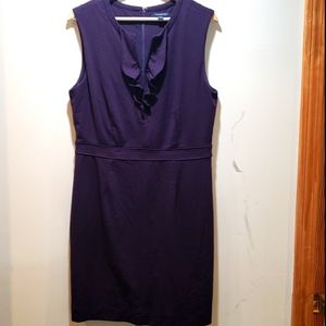 Plum business professional Banana Republic Dress